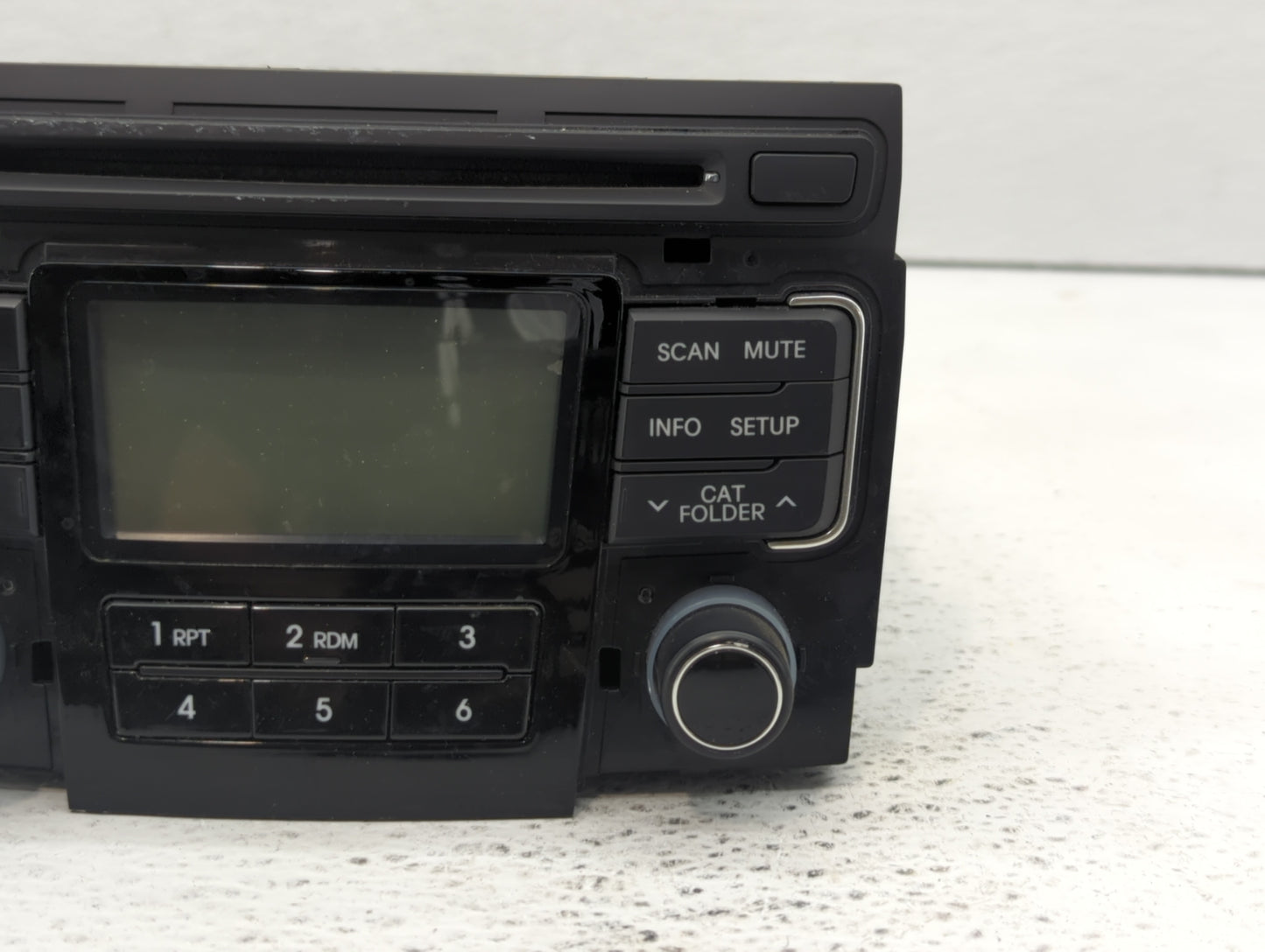 2011 Hyundai Sonata Radio AM FM Cd Player Receiver Replacement P/N:96190-3Q000 96180-3Q001, 96180-3Q000 Fits OEM Used Auto P