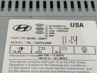 2011 Hyundai Sonata Radio AM FM Cd Player Receiver Replacement P/N:96190-3Q000 96180-3Q001, 96180-3Q000 Fits OEM Used Auto P