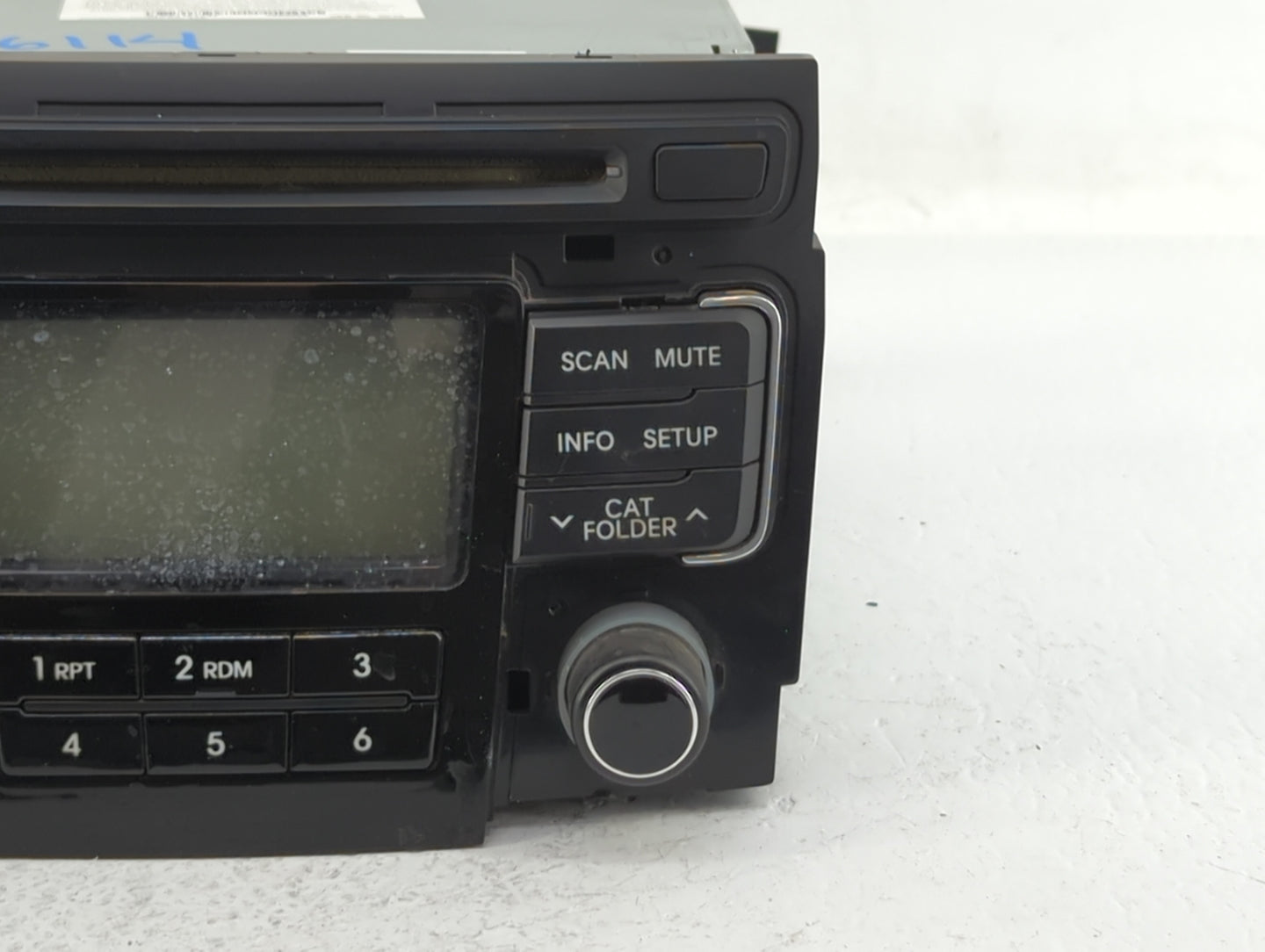 2011 Hyundai Sonata Radio AM FM Cd Player Receiver Replacement P/N:96190-3Q000 96180-3Q001, 96180-3Q000 Fits OEM Used Auto P