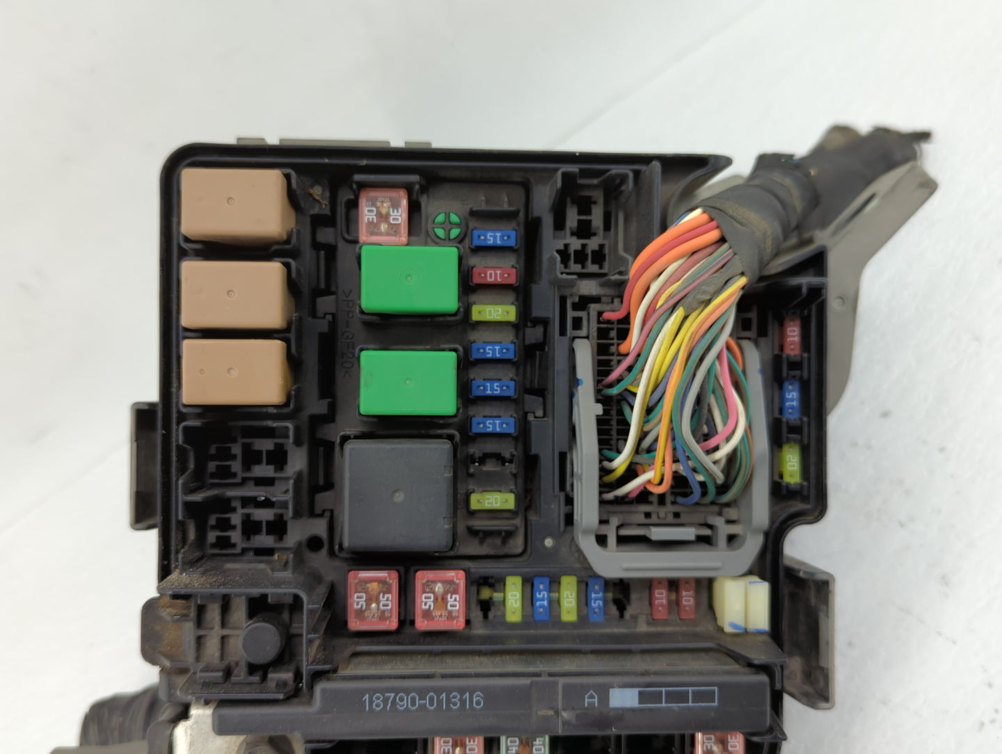 2011-2014 Hyundai Sonata Fusebox Fuse Box Panel Relay Module P/N:VS912003Q193M0 VS912003Q290MG Fits Fits 2011 2012 2013 2014