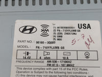 2011 Hyundai Sonata Radio AM FM Cd Player Receiver Replacement P/N:96180-3Q000 96190-3Q000, 96180-3Q001 Fits OEM Used Auto P