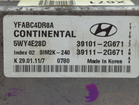 2011-2014 Hyundai Sonata PCM Engine Control Computer ECU ECM PCU OEM P/N:39111-2G662 39101-2G662 Fits Fits 2011 2012 2013 20