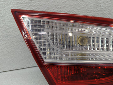 2011-2014 Hyundai Sonata Tail Light Assembly Driver Left OEM P/N:92403-3Q Fits Fits 2011 2012 2013 2014 OEM Used Auto Parts
