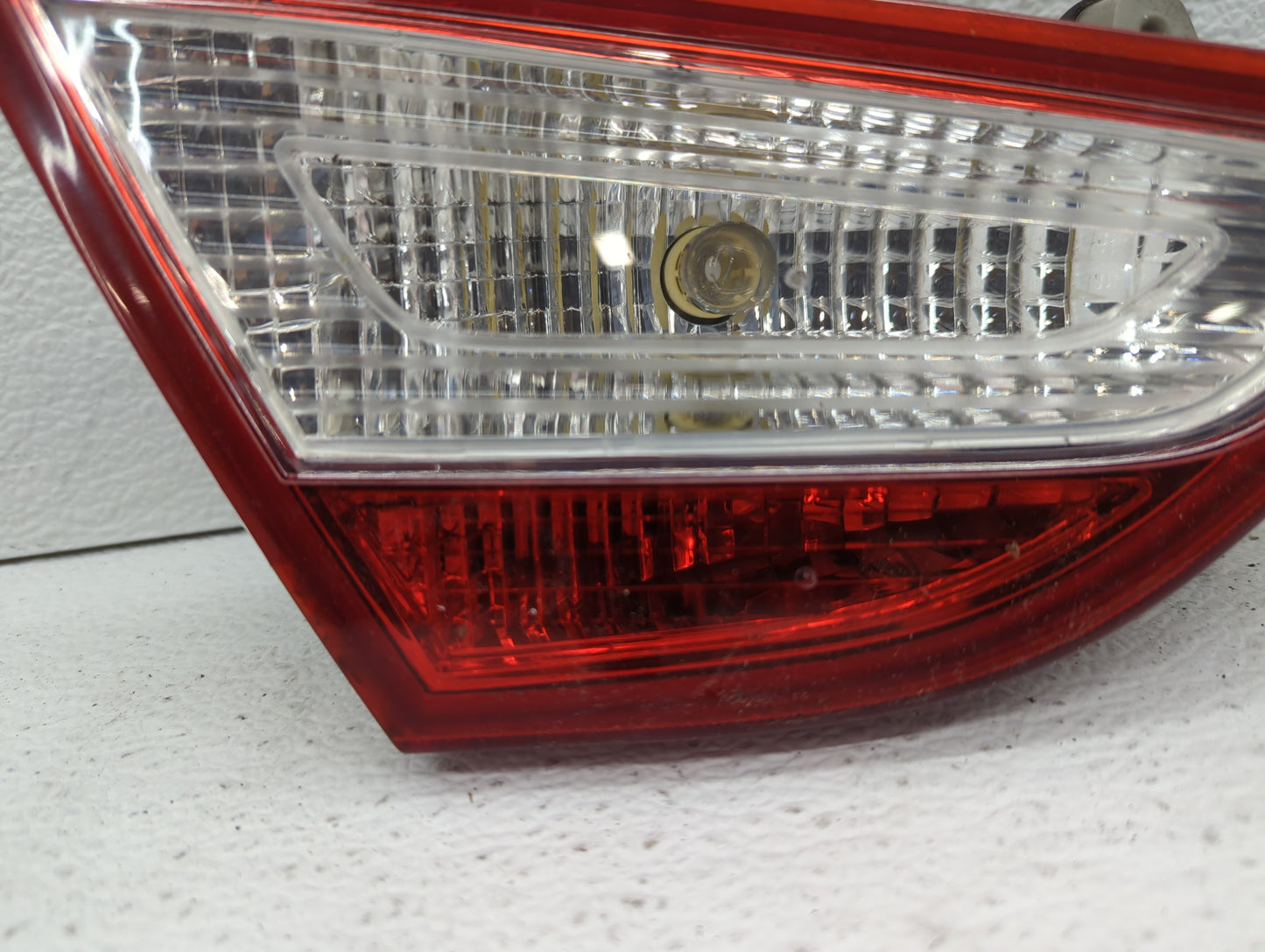 2011-2014 Hyundai Sonata Tail Light Assembly Driver Left OEM P/N:92403-3Q Fits Fits 2011 2012 2013 2014 OEM Used Auto Parts 