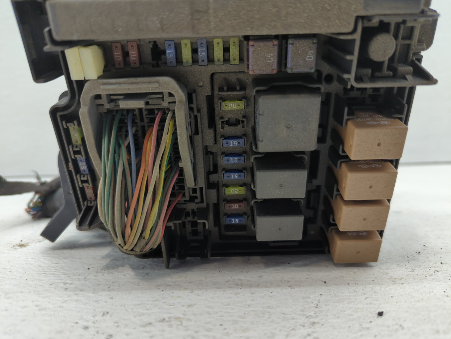 2011-2014 Hyundai Sonata Fusebox Fuse Box Panel Relay Module P/N:91200-3Q203 91200-3Q170 Fits Fits 2011 2012 2013 2014 OEM U