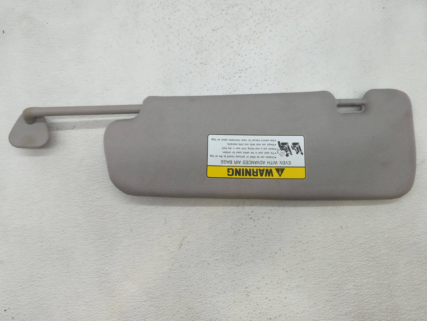 2011-2014 Hyundai Sonata Sun Visor Shade Replacement Passenger Right Mirror Fits Fits 2011 2012 2013 2014 OEM Used Auto Part