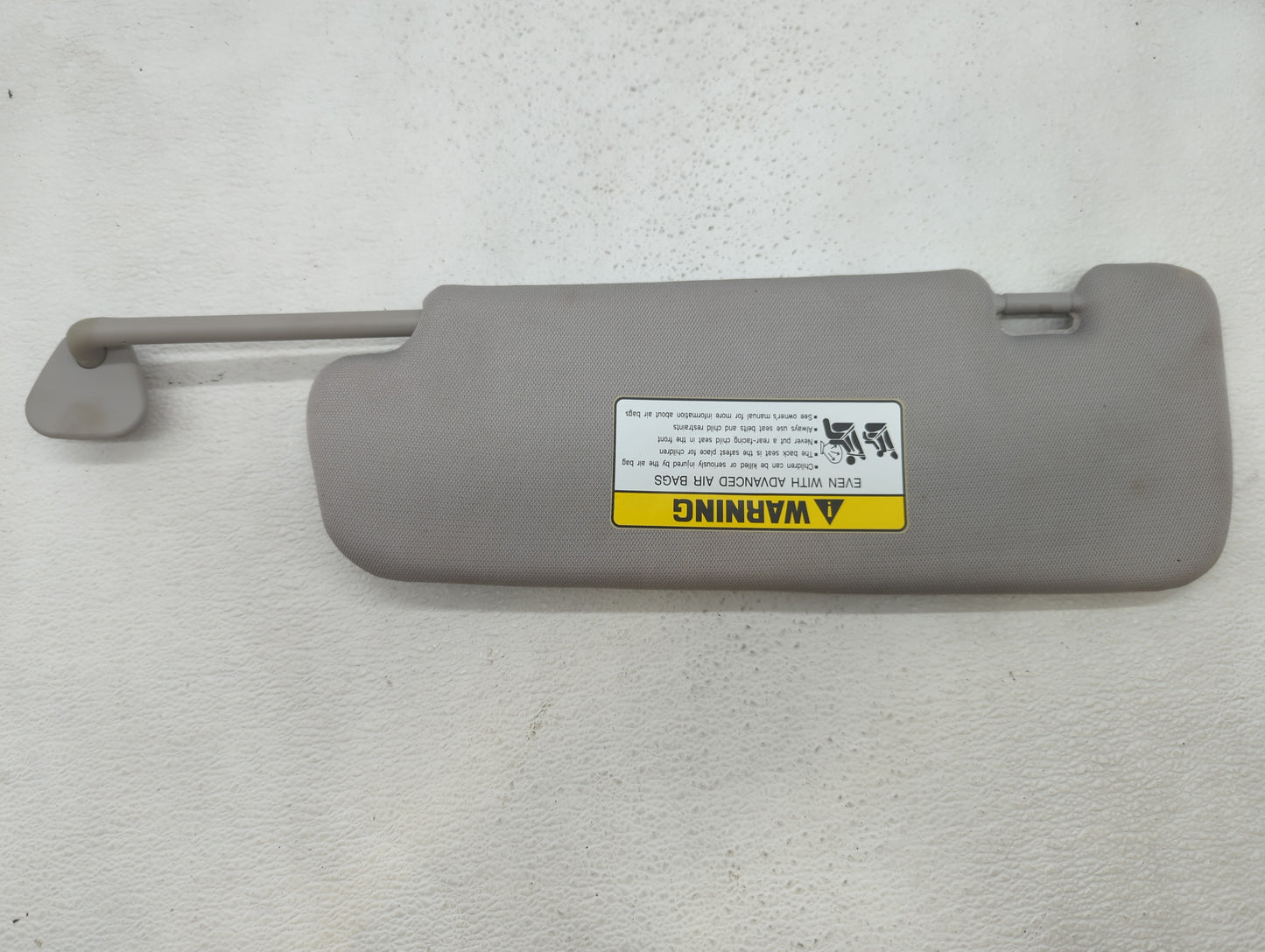 2011-2014 Hyundai Sonata Sun Visor Shade Replacement Passenger Right Mirror Fits Fits 2011 2012 2013 2014 OEM Used Auto Part