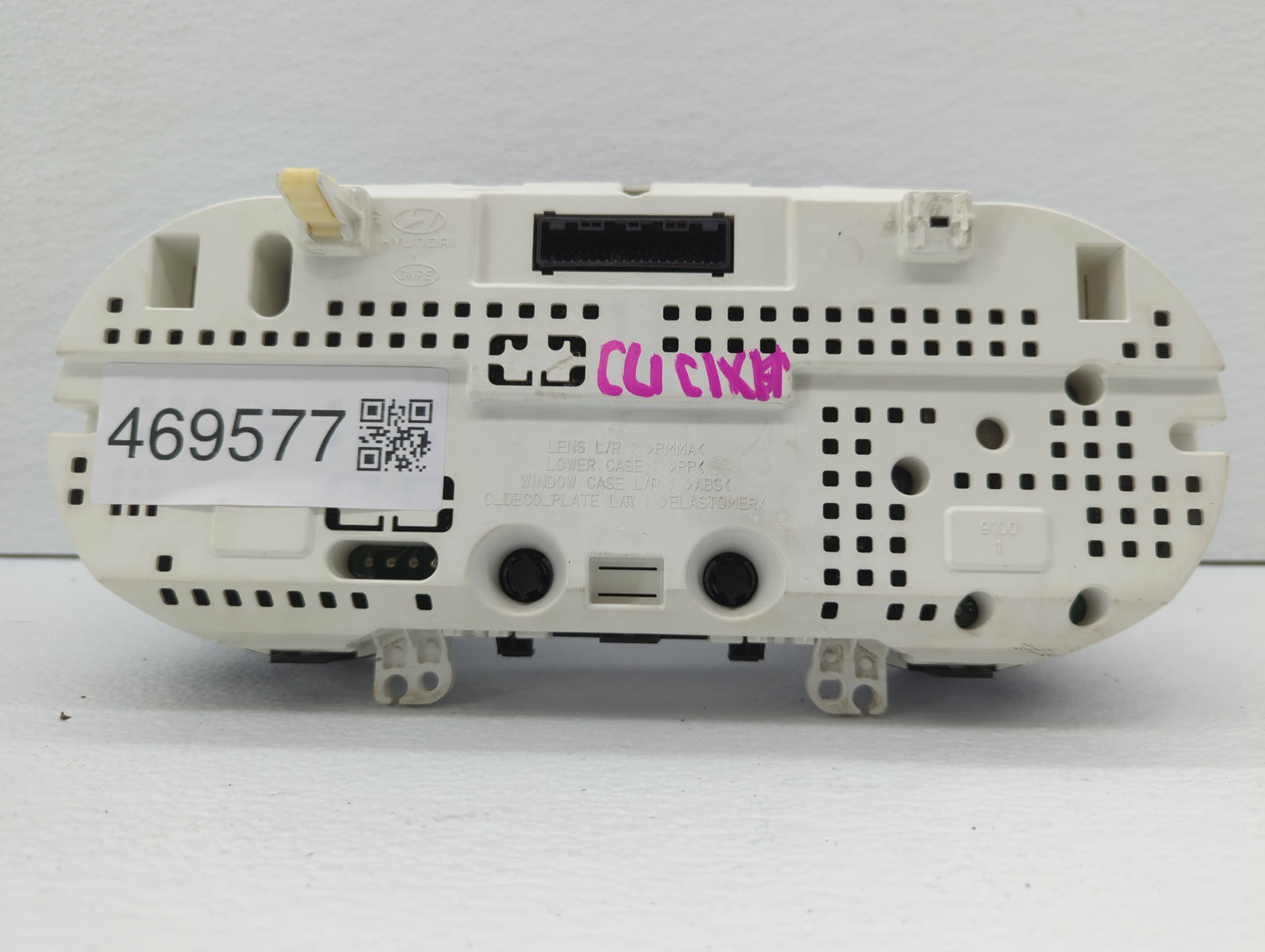 2011-2013 Hyundai Sonata Instrument Cluster Speedometer Gauges P/N:94001-3Q010 Fits Fits 2011 2012 2013 OEM Used Auto Parts 