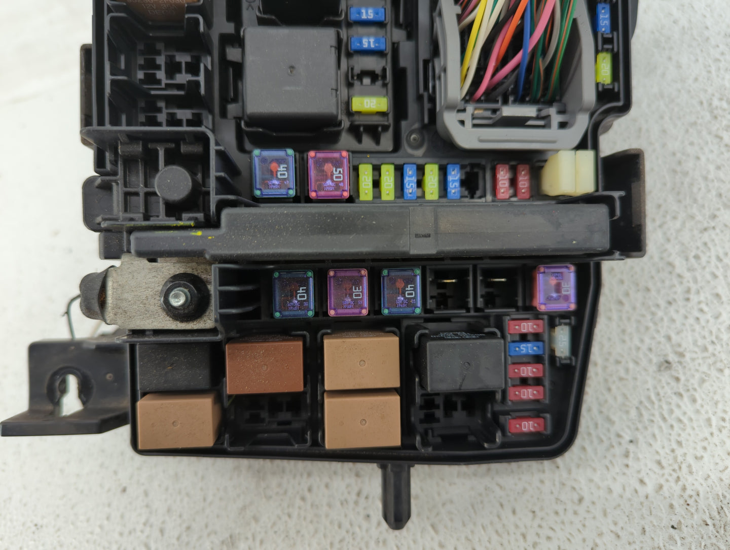 2011-2014 Hyundai Sonata Fusebox Fuse Box Panel Relay Module P/N:VS912003Q193M0 VS912003Q290MG Fits Fits 2011 2012 2013 2014