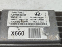 2011 Hyundai Sonata PCM Engine Control Computer ECU ECM PCU OEM P/N:39111-2G660 39101-2G660, 39111-2G670, 39101-2G670 Fits O