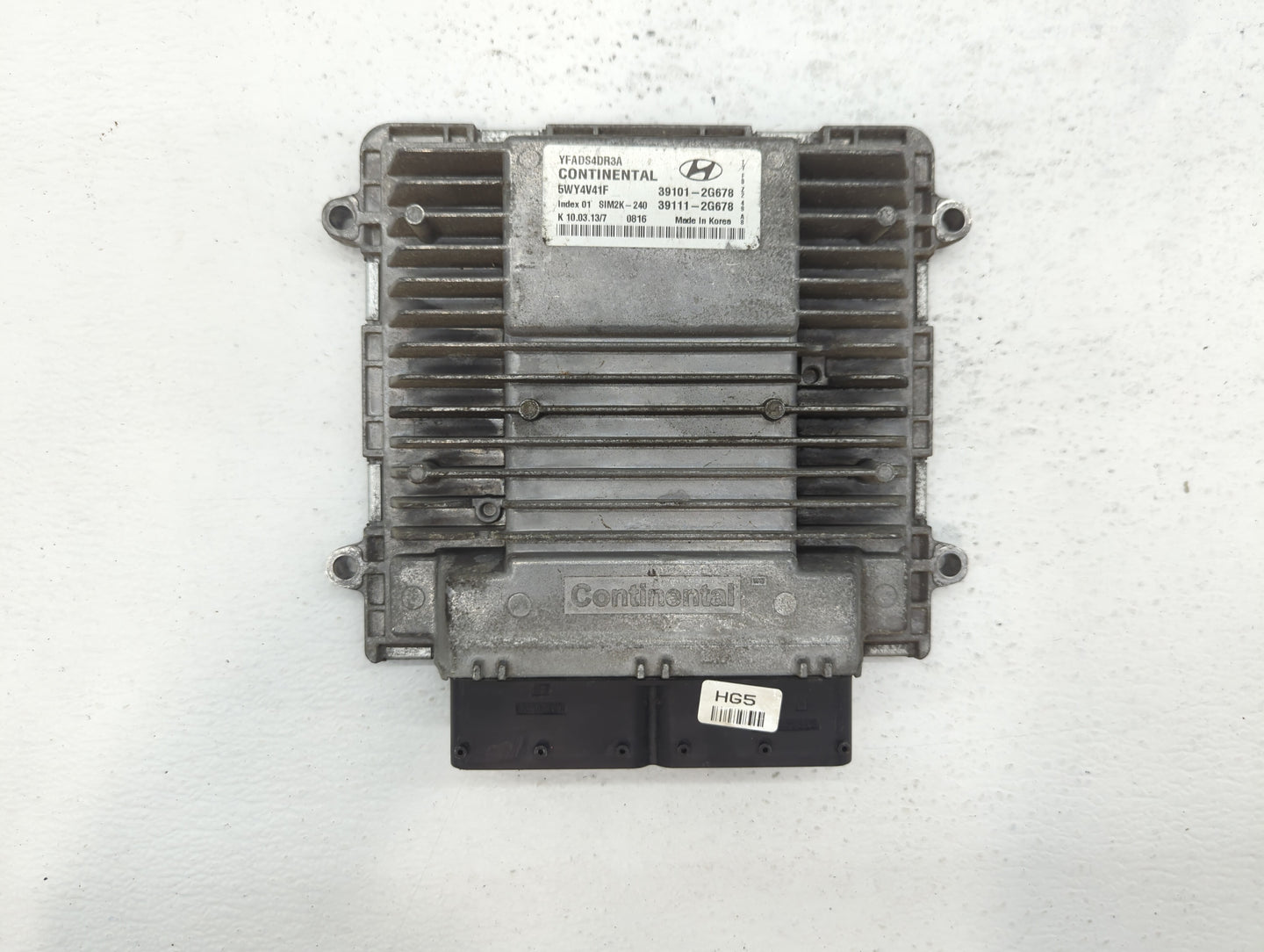 2011-2014 Hyundai Sonata PCM Engine Control Computer ECU ECM PCU OEM P/N:39111-2G678 39101-2G678 Fits Fits 2011 2012 2013 20