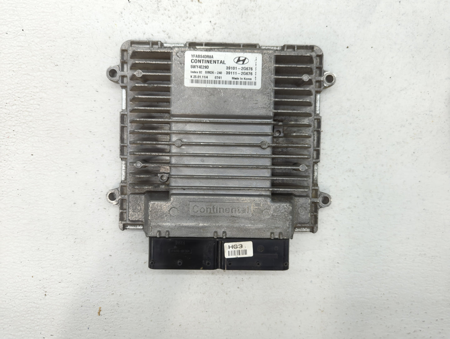 2011-2014 Hyundai Sonata PCM Engine Control Computer ECU ECM PCU OEM P/N:39111-2G678 39101-2G678 Fits Fits 2011 2012 2013 20