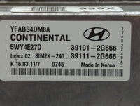2011-2014 Hyundai Sonata PCM Engine Control Computer ECU ECM PCU OEM P/N:39111-2G666 39101-2G666 Fits Fits 2011 2012 2013 20