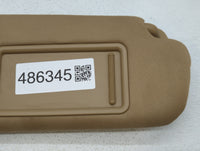 2011-2015 Hyundai Sonata Sun Visor Shade Replacement Passenger Right Mirror Fits Fits 2011 2012 2013 2014 2015 OEM Used Auto