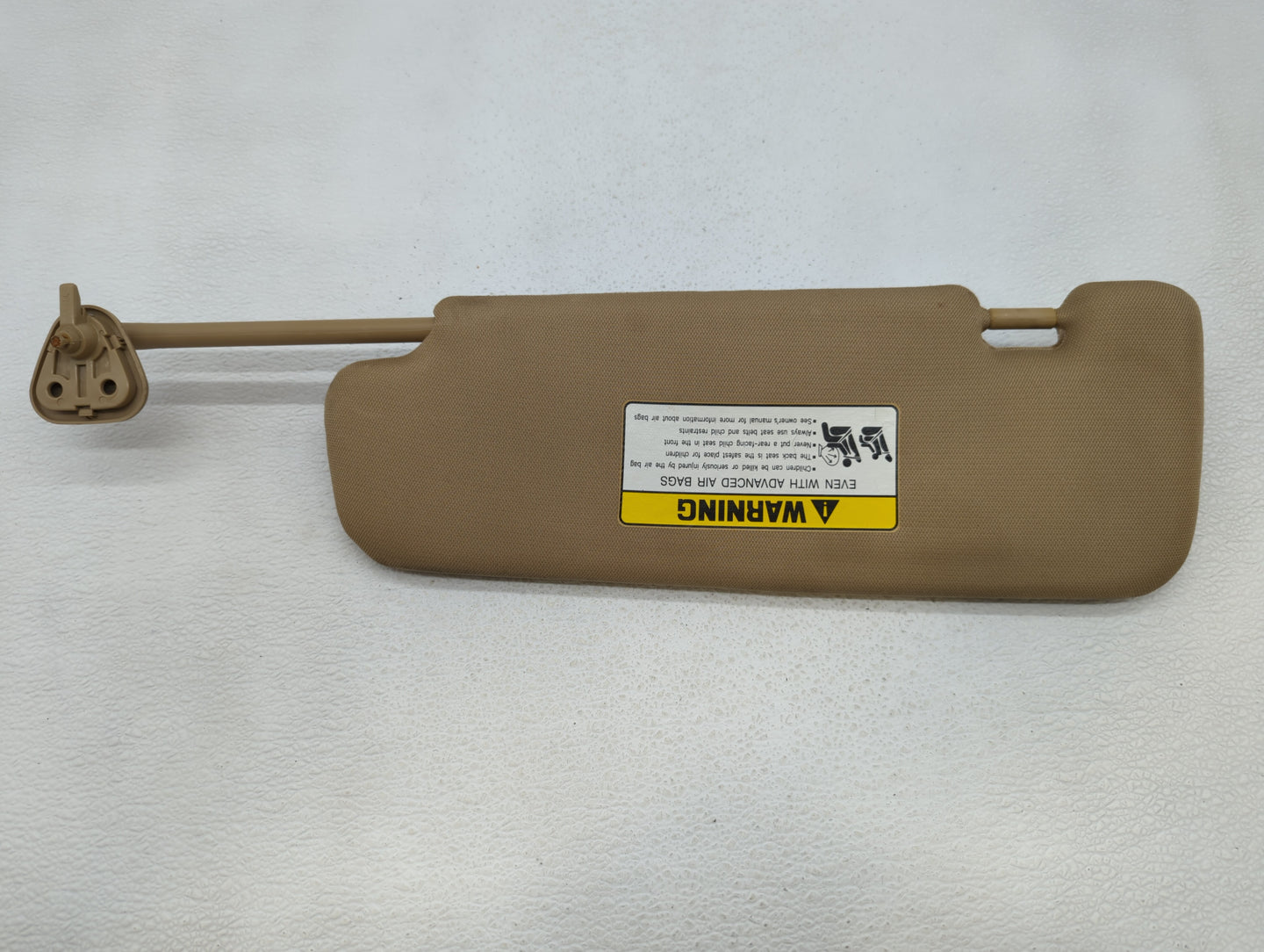 2011-2015 Hyundai Sonata Sun Visor Shade Replacement Passenger Right Mirror Fits Fits 2011 2012 2013 2014 2015 OEM Used Auto