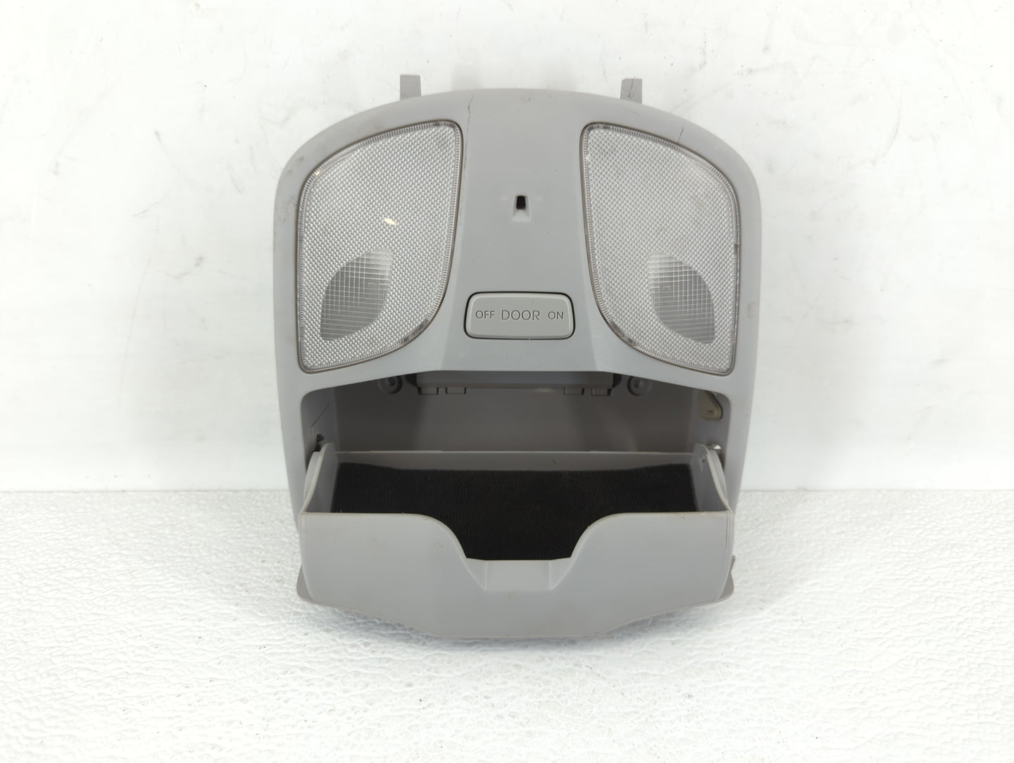 2011 Hyundai Sonata Overhead Roof Console Grey - Oemusedautoparts1.com
