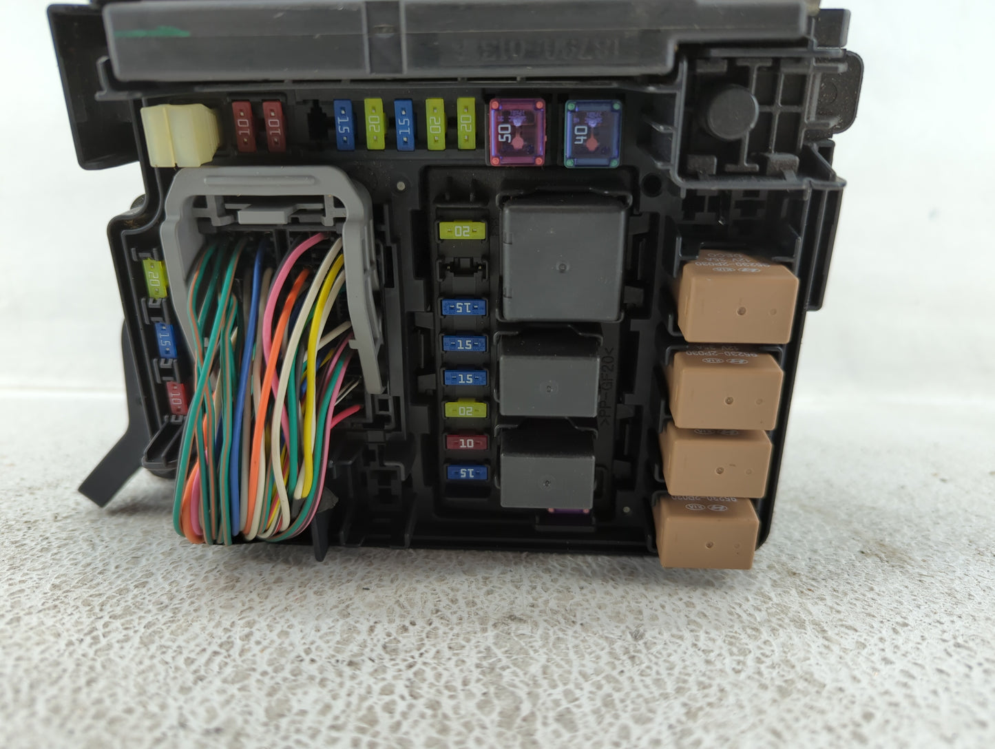 2011-2014 Hyundai Sonata Fusebox Fuse Box Panel Relay Module P/N:VS912003Q102ML 912003Q102ML Fits Fits 2011 2012 2013 2014 O