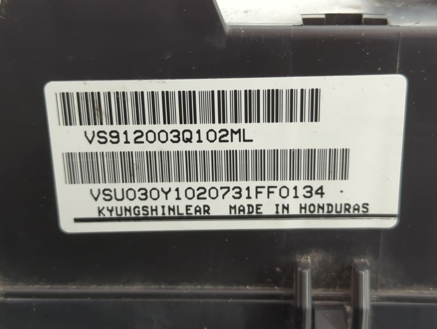 2011-2014 Hyundai Sonata Fusebox Fuse Box Panel Relay Module P/N:VS912003Q102ML 912003Q102ML Fits Fits 2011 2012 2013 2014 O