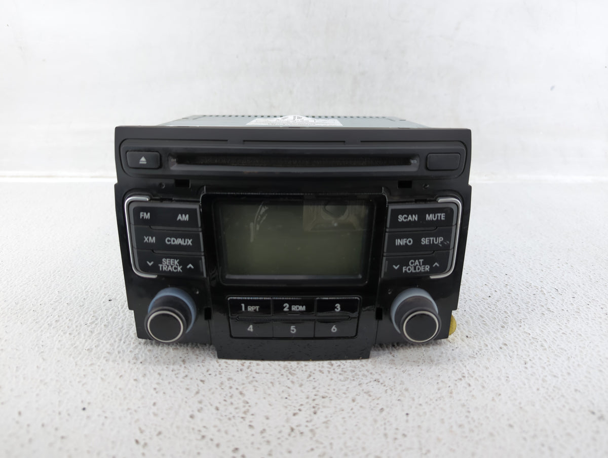 2011-2011 Hyundai Sonata Am Fm Cd Player Radio Receiver 506502 - Oemusedautoparts1.com