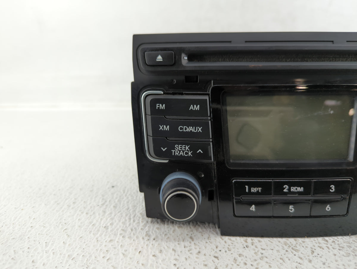 2011-2011 Hyundai Sonata Am Fm Cd Player Radio Receiver 506502 - Oemusedautoparts1.com