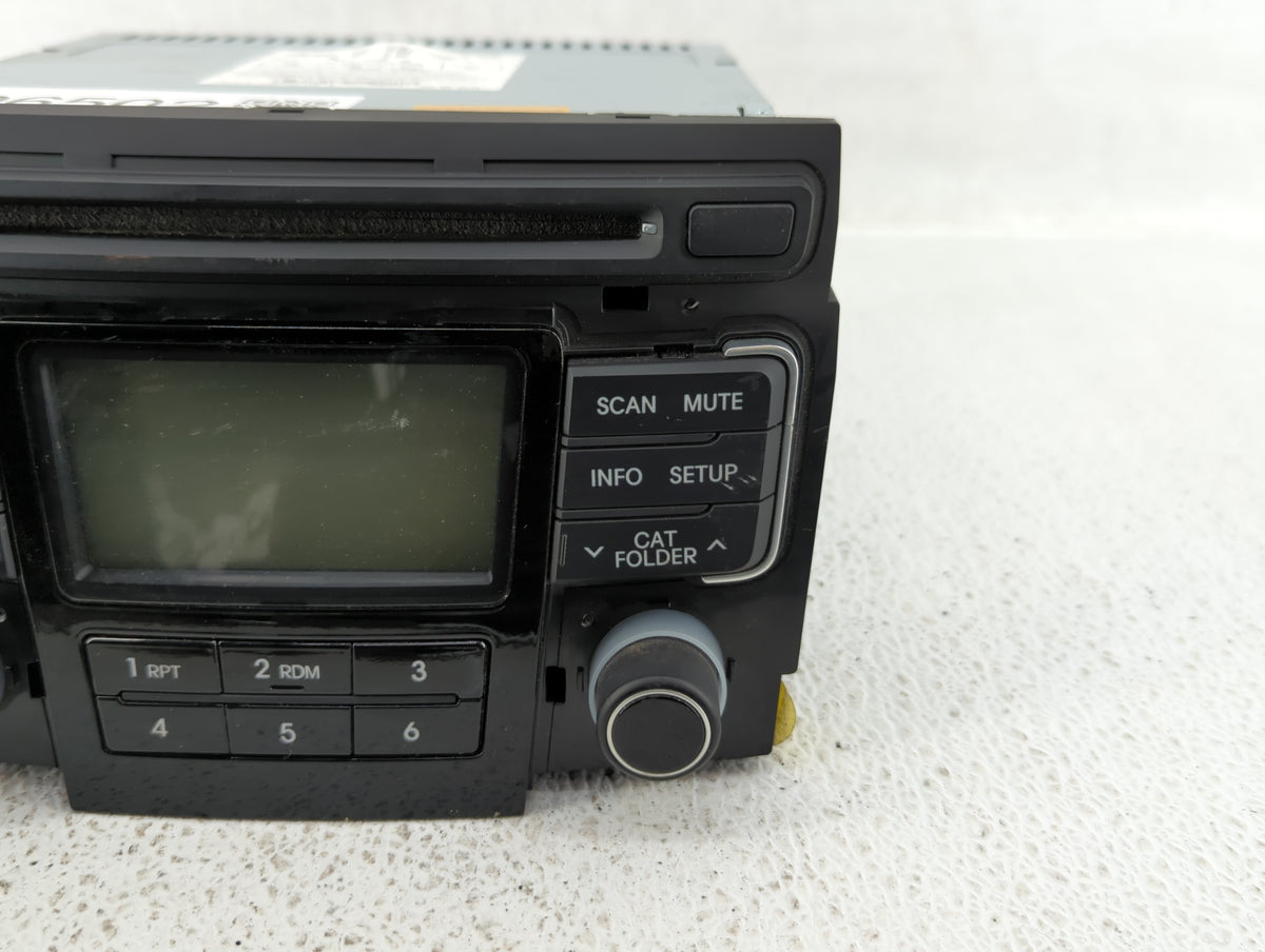 2011-2011 Hyundai Sonata Am Fm Cd Player Radio Receiver 506502 - Oemusedautoparts1.com