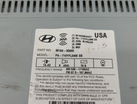 2011-2011 Hyundai Sonata Am Fm Cd Player Radio Receiver - Oemusedautoparts1.com
