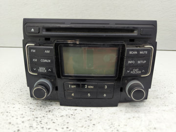 2011 Hyundai Sonata Radio AM FM Cd Player Receiver Replacement P/N:96180-3Q001 96180-3Q000 Fits OEM Used Auto Parts - Oemuse