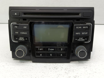 2011 Hyundai Sonata Radio AM FM Cd Player Receiver Replacement P/N:96180-3Q000 Fits OEM Used Auto Parts - Oemusedautoparts1.