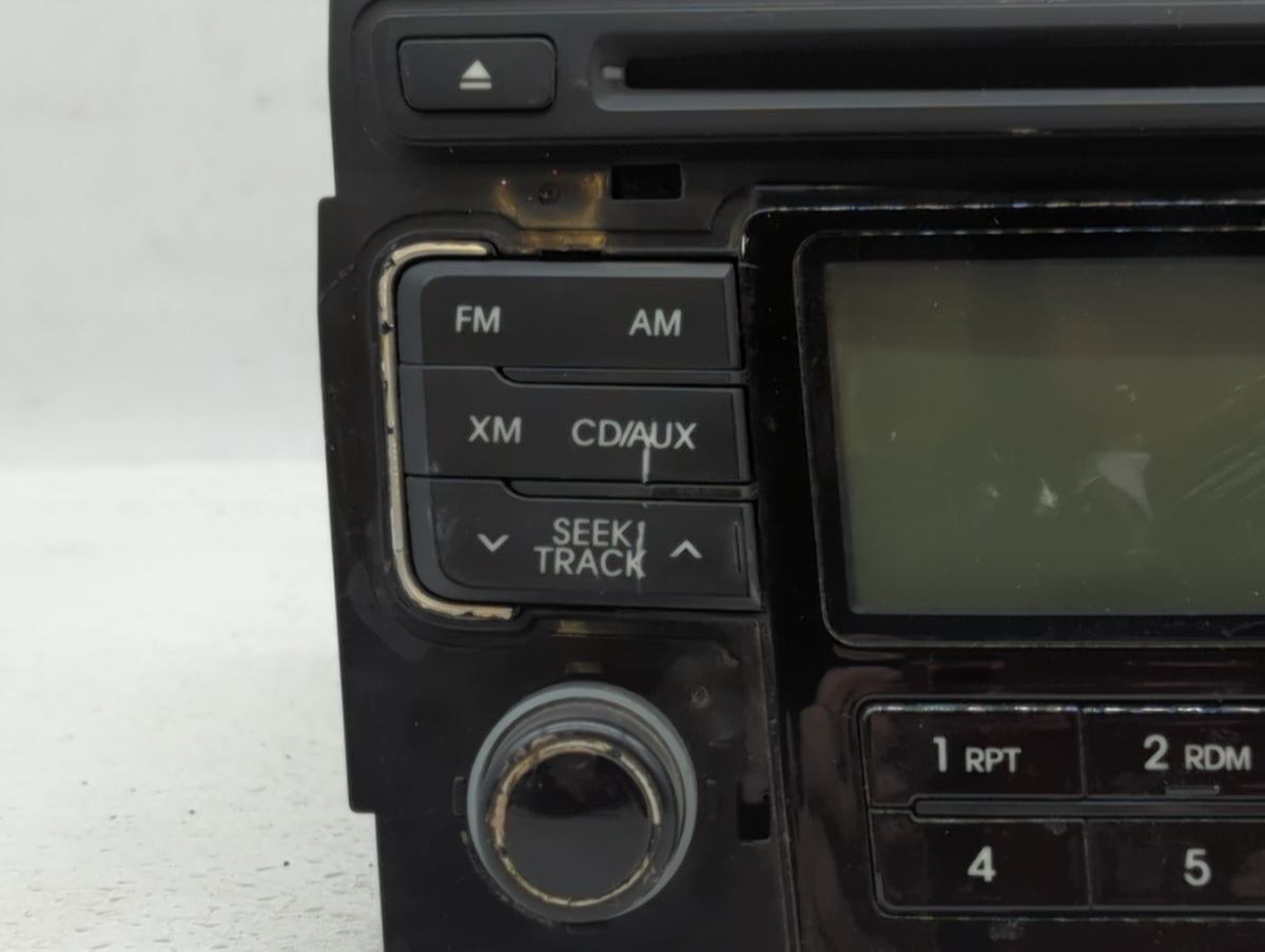 2011-2011 Hyundai Sonata Am Fm Cd Player Radio Receiver 510343 - Oemusedautoparts1.com
