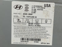 2011-2011 Hyundai Sonata Am Fm Cd Player Radio Receiver - Oemusedautoparts1.com