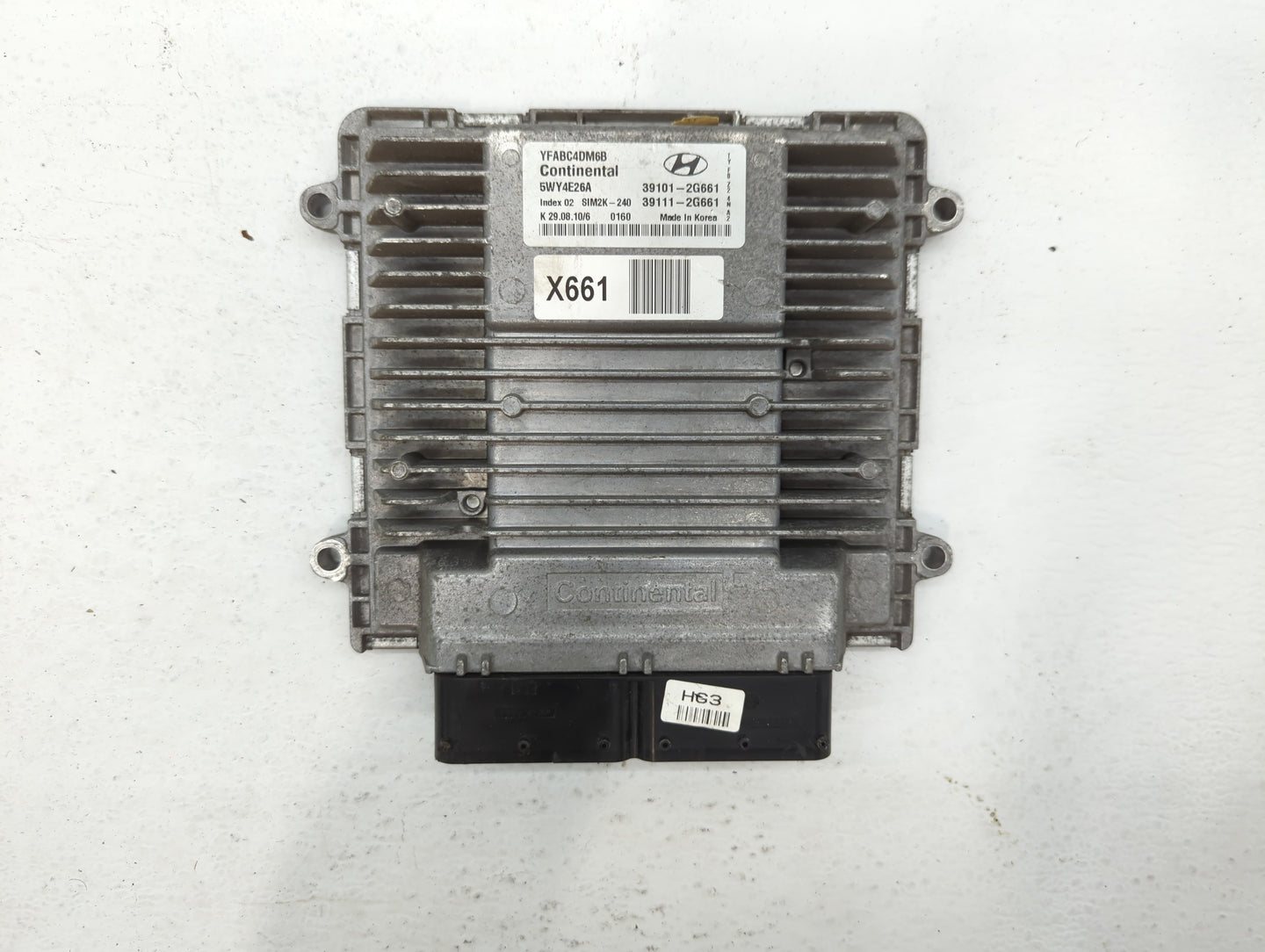 2011-2014 Hyundai Sonata PCM Engine Control Computer ECU ECM PCU OEM P/N:39101-2G661 39111-2G661 Fits Fits 2011 2012 2013 20