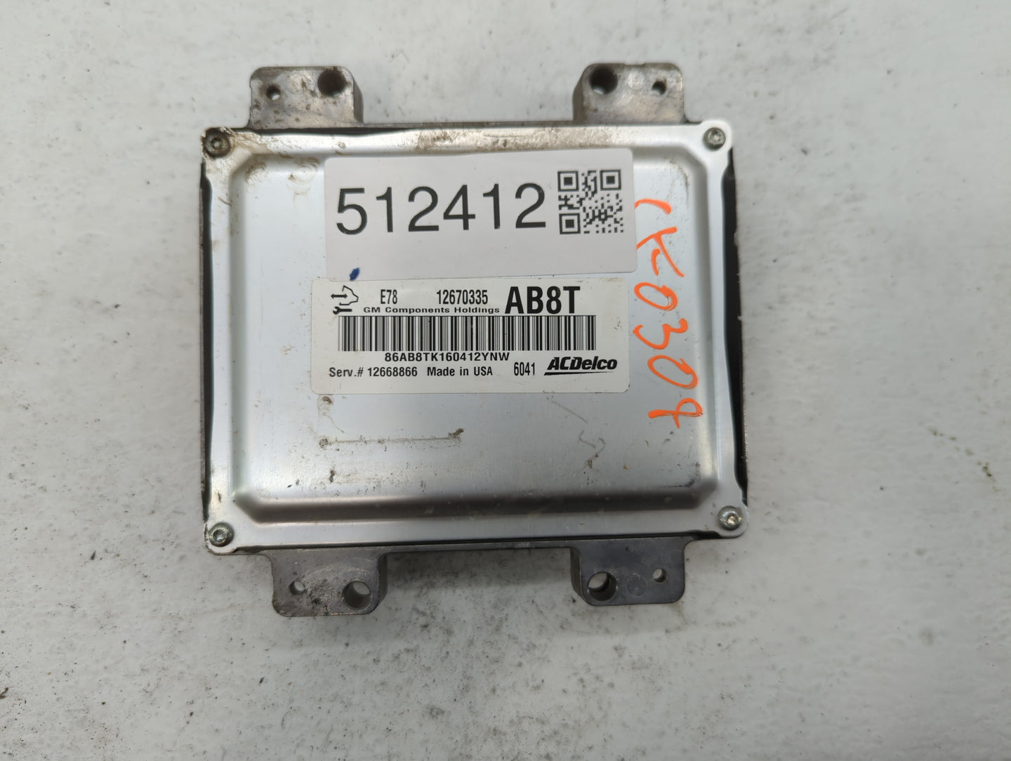 2011-2014 Hyundai Sonata PCM Engine Control Computer ECU ECM PCU OEM P/N:12670335 Fits Fits 2011 2012 2013 2014 OEM Used Aut