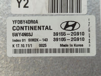 2011-2015 Hyundai Sonata PCM Engine Control Computer ECU ECM PCU OEM P/N:39105-2G910 39155-2G910 Fits OEM Used Auto Parts - 