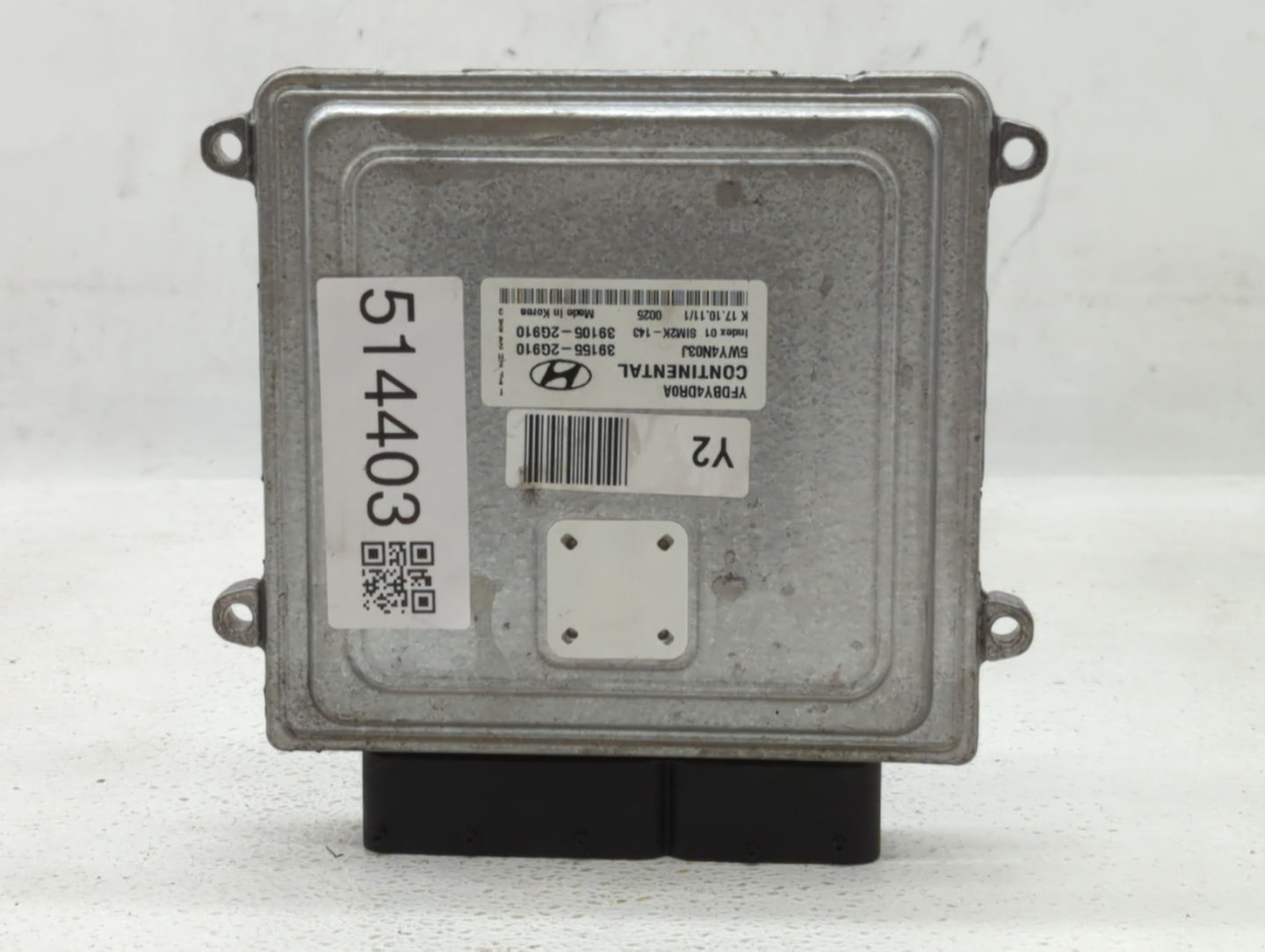 2011-2015 Hyundai Sonata PCM Engine Control Computer ECU ECM PCU OEM P/N:39105-2G910 39155-2G910 Fits OEM Used Auto Parts - 