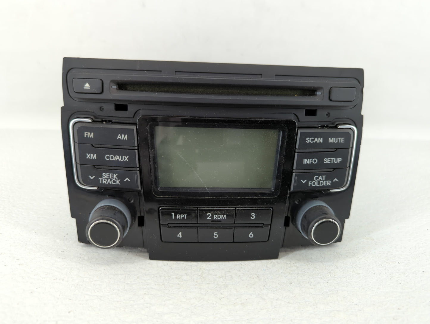 2011 Hyundai Sonata Radio AM FM Cd Player Receiver Replacement P/N:96180-3Q000 Fits OEM Used Auto Parts - Oemusedautoparts1.