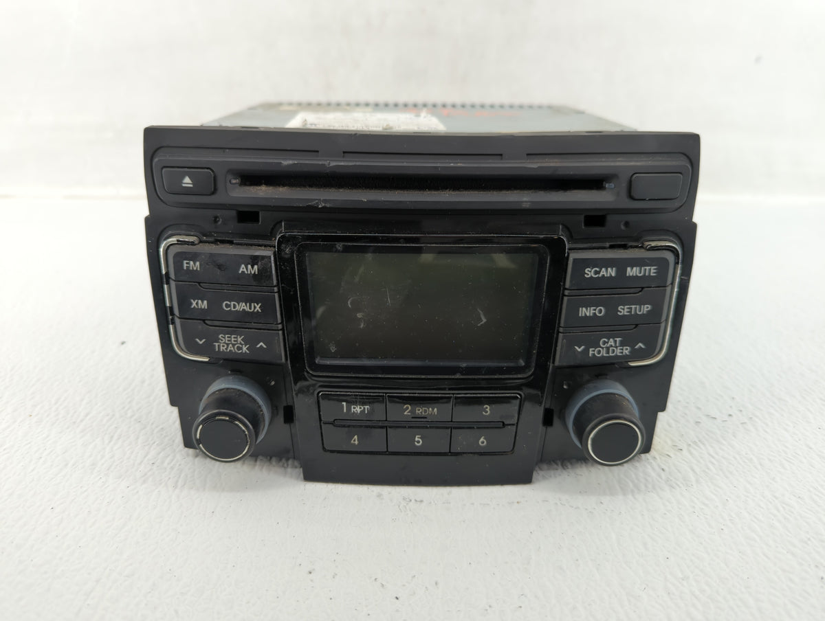 2011-2011 Hyundai Sonata Am Fm Cd Player Radio Receiver 515778 - Oemusedautoparts1.com