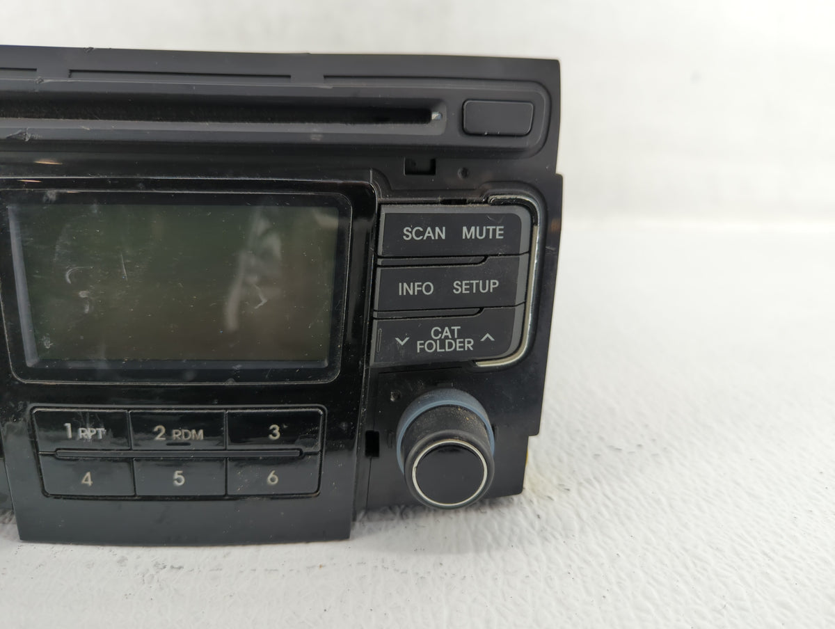 2011-2011 Hyundai Sonata Am Fm Cd Player Radio Receiver 515778 - Oemusedautoparts1.com