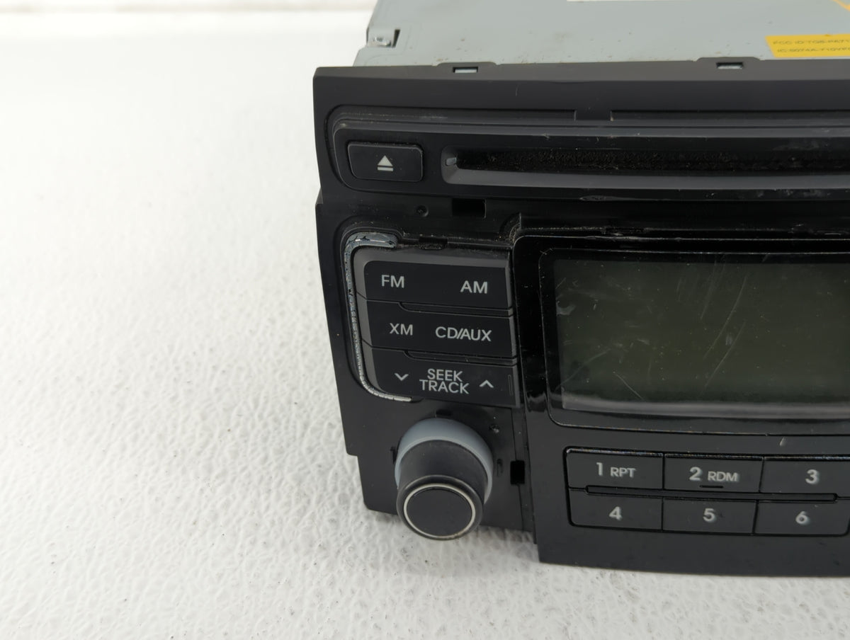 2011-2011 Hyundai Sonata Am Fm Cd Player Radio Receiver 516999 - Oemusedautoparts1.com
