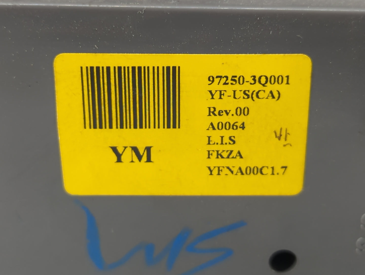 2011 Hyundai Sonata Climate Control Module Temperature AC/Heater Replacement P/N:97250-3Q000 94510-3Q000, 97250-3Q001 Fits O