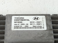 2011 Hyundai Sonata PCM Engine Control Computer ECU ECM PCU OEM P/N:39111-2G661 39101-2G661 Fits OEM Used Auto Parts - Oemus