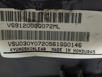 2011-2014 Hyundai Sonata Fusebox Fuse Box Panel Relay Module P/N:VS912003Q072 Fits Fits 2011 2012 2013 2014 OEM Used Auto Pa