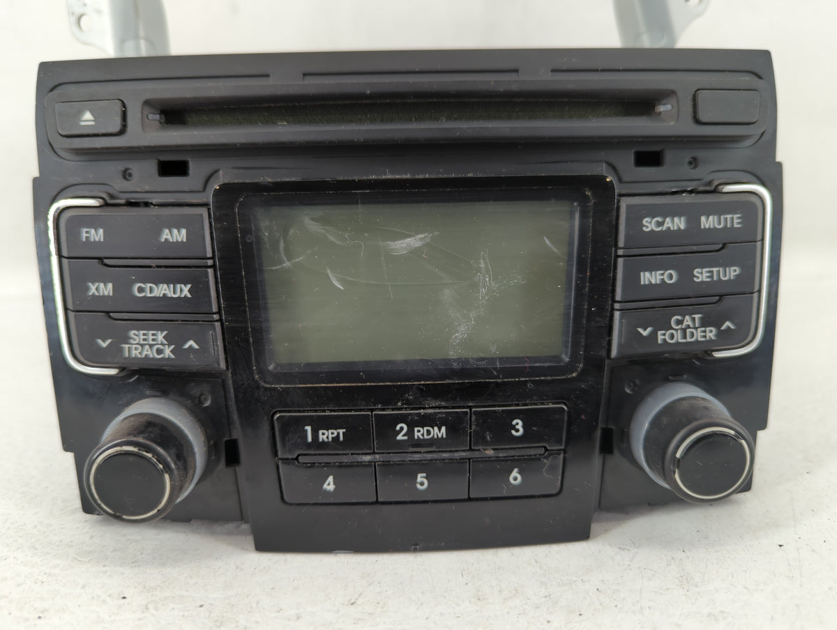 2011-2011 Hyundai Sonata Am Fm Cd Player Radio Receiver 526696 - Oemusedautoparts1.com