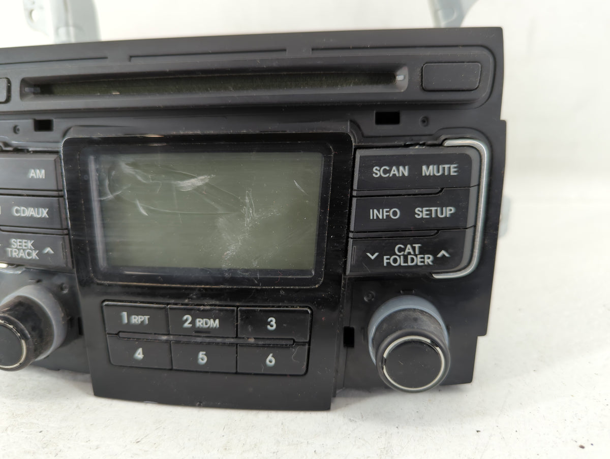 2011-2011 Hyundai Sonata Am Fm Cd Player Radio Receiver 526696 - Oemusedautoparts1.com