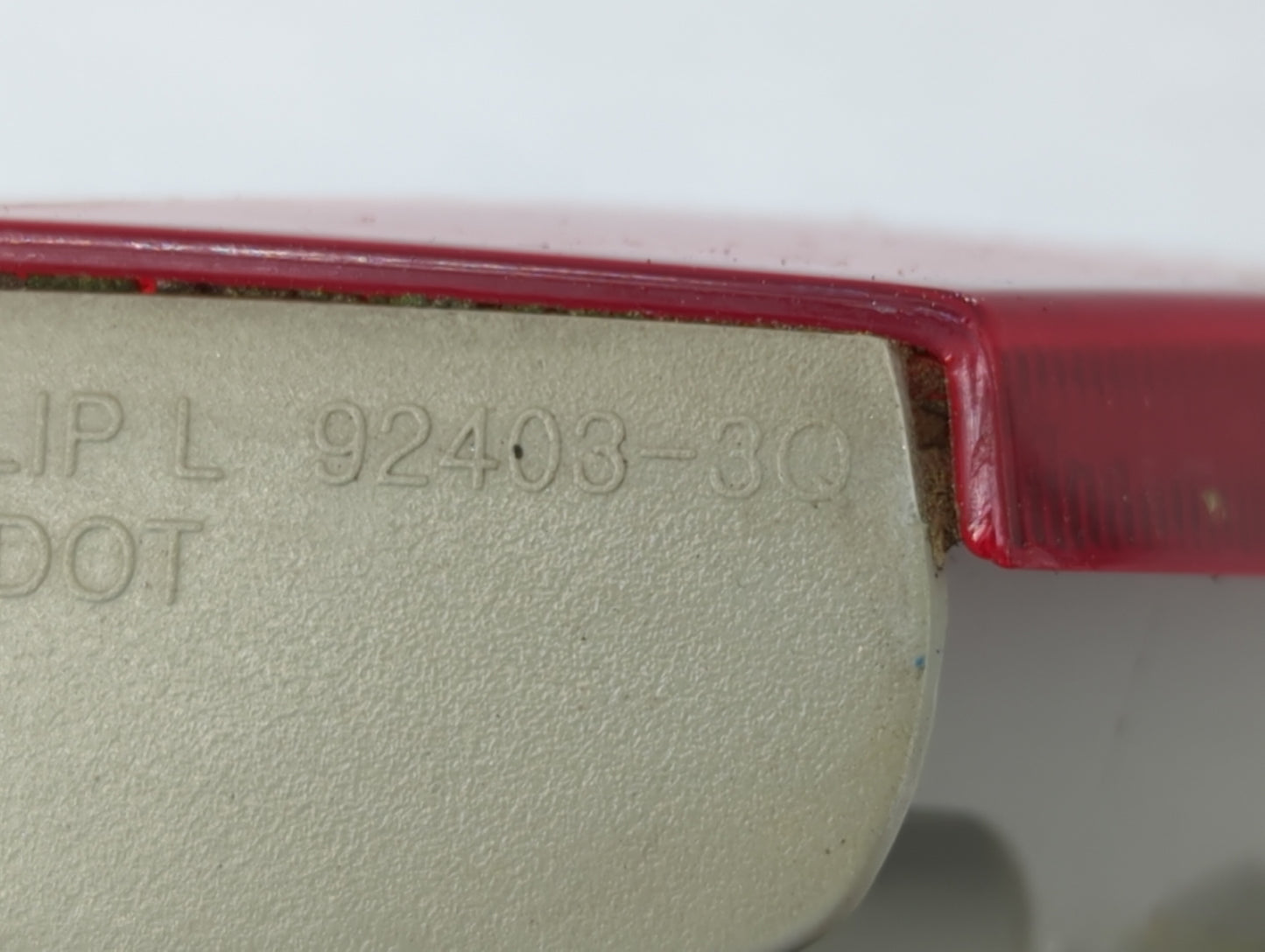 2011-2014 Hyundai Sonata Tail Light Assembly Driver Left OEM P/N:92403-3Q Fits Fits 2011 2012 2013 2014 OEM Used Auto Parts 