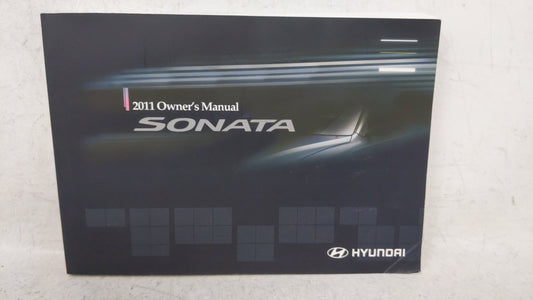 2011 Hyundai Sonata Owners Manual Book Guide OEM Used Auto Parts - Oemusedautoparts1.com