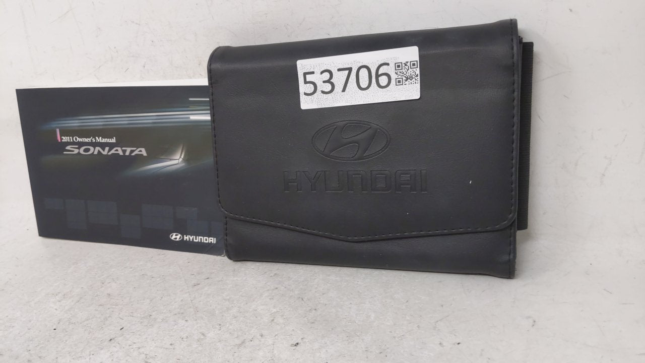 2011 Hyundai Sonata Owners Manual Book Guide OEM Used Auto Parts - Oemusedautoparts1.com