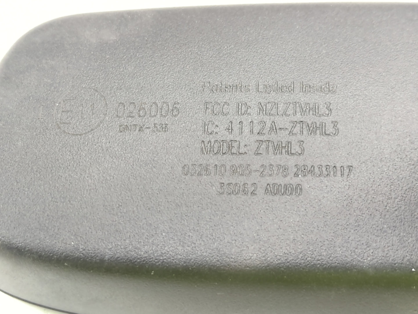 2011 Hyundai Sonata Interior Rear View Mirror Replacement OEM P/N:E11026006 Fits OEM Used Auto Parts - Oemusedautoparts1.com