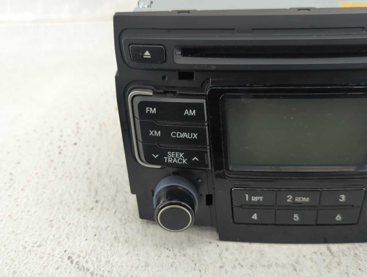 2011-2011 Hyundai Sonata Am Fm Cd Player Radio Receiver 540585 - Oemusedautoparts1.com