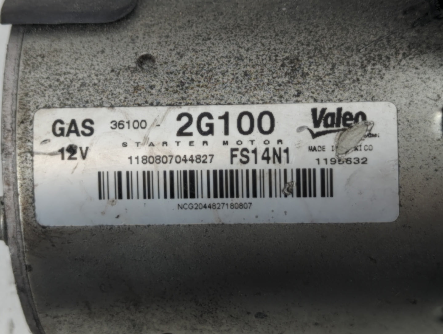 2008-2014 Hyundai Sonata Car Starter Motor Solenoid OEM P/N:36100-2G100 Fits Fits 2008 2009 2010 2011 2012 2013 2014 OEM Use