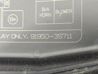 2011-2014 Hyundai Sonata Fusebox Fuse Box Panel Relay Module P/N:91950-3S711 Fits Fits 2011 2012 2013 2014 OEM Used Auto Par